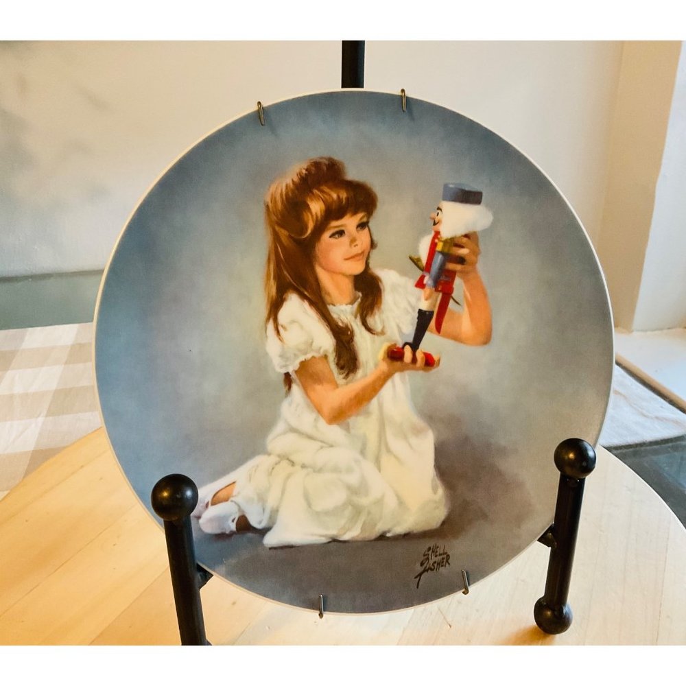 1978 Clara and the Nutcracker Collectible Porcelain Plate 9”